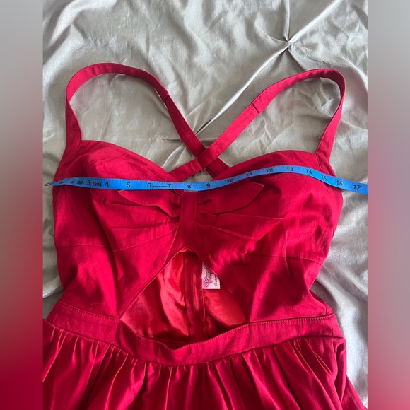 Retro Inspired Red Dress from Pin Up Girl Boutique - Picture 6 of 8